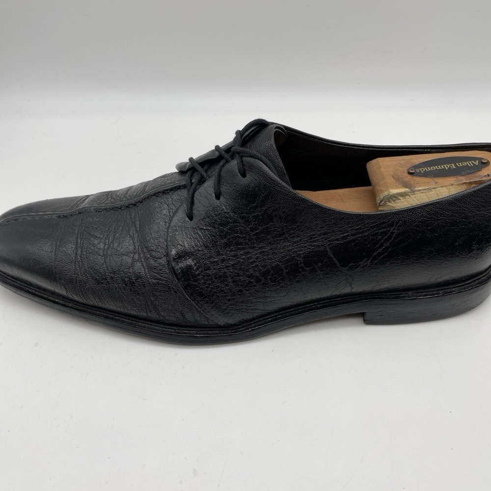 Cole Haan Beckett Black Pebbled Leather Oxford Dress Shoes Mens Sz 10 C06399 - Picture 8 of 13